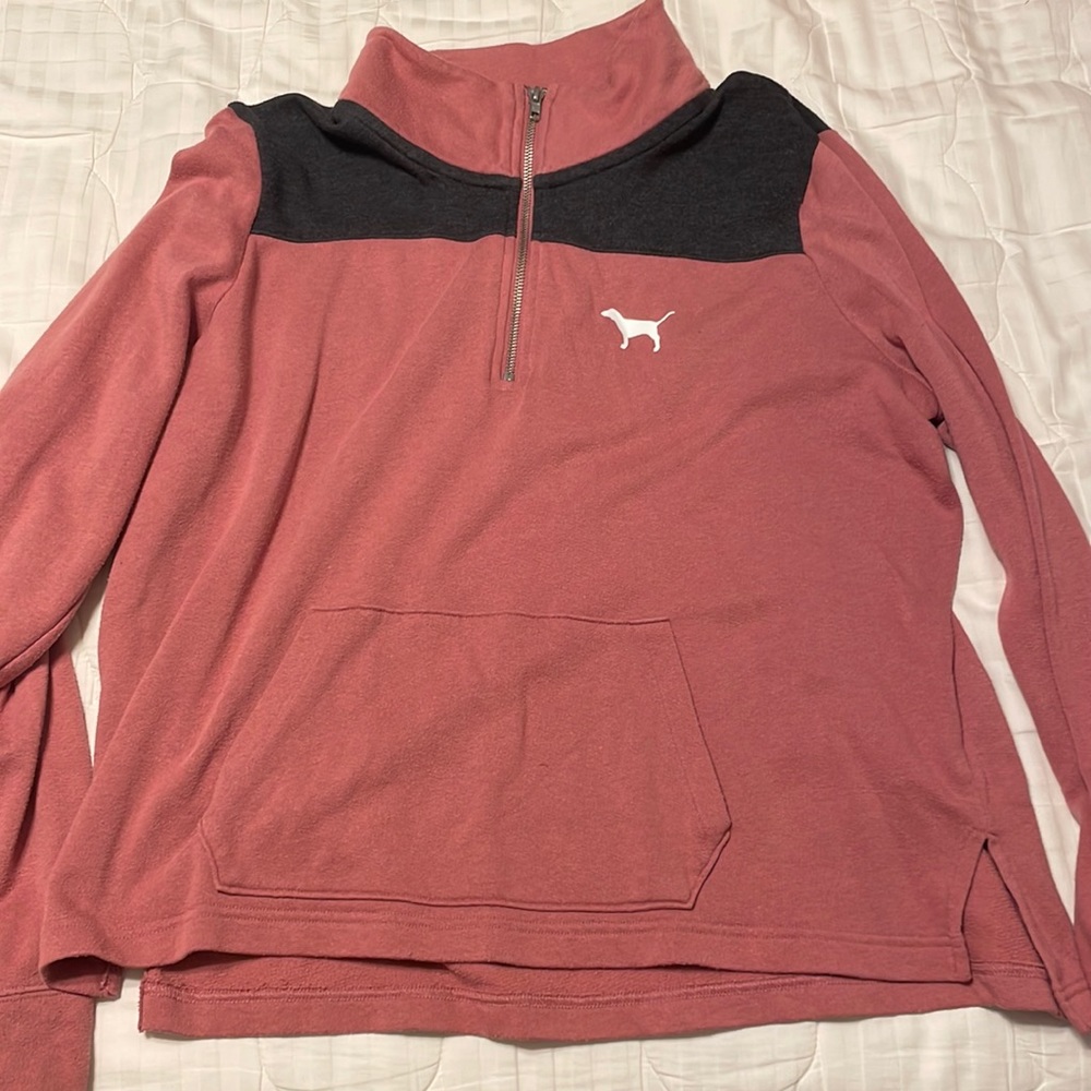 PINK quarter zip